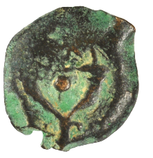 Cornucopia Prutah Mite of Hyrcanus Jerusalem Biblical Ancient Coin ~ (CP111)