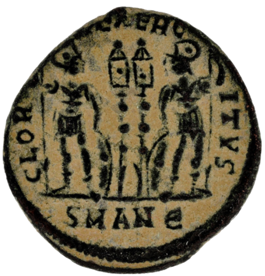 Constantine Glory of the Army 336-337AD (Co75)