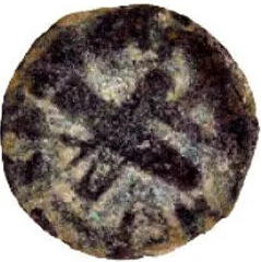 Antonius Felix Shield Prutah Judea procurator Biblical 54-60 AD (FXS09)