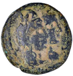 Nabataean Bronze coin of Petra, Shawilat 40-70 AD (NabB125)
