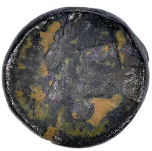 Nabataean Petra Silver, Aretas IV with Shuqilat 9 BC-40 AD AR drachm (NabS206)