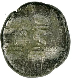 Nabataean Petra Silver, Aretas IV with Shuqilat 9 BC-AD 40 AR drachm (NabS209)