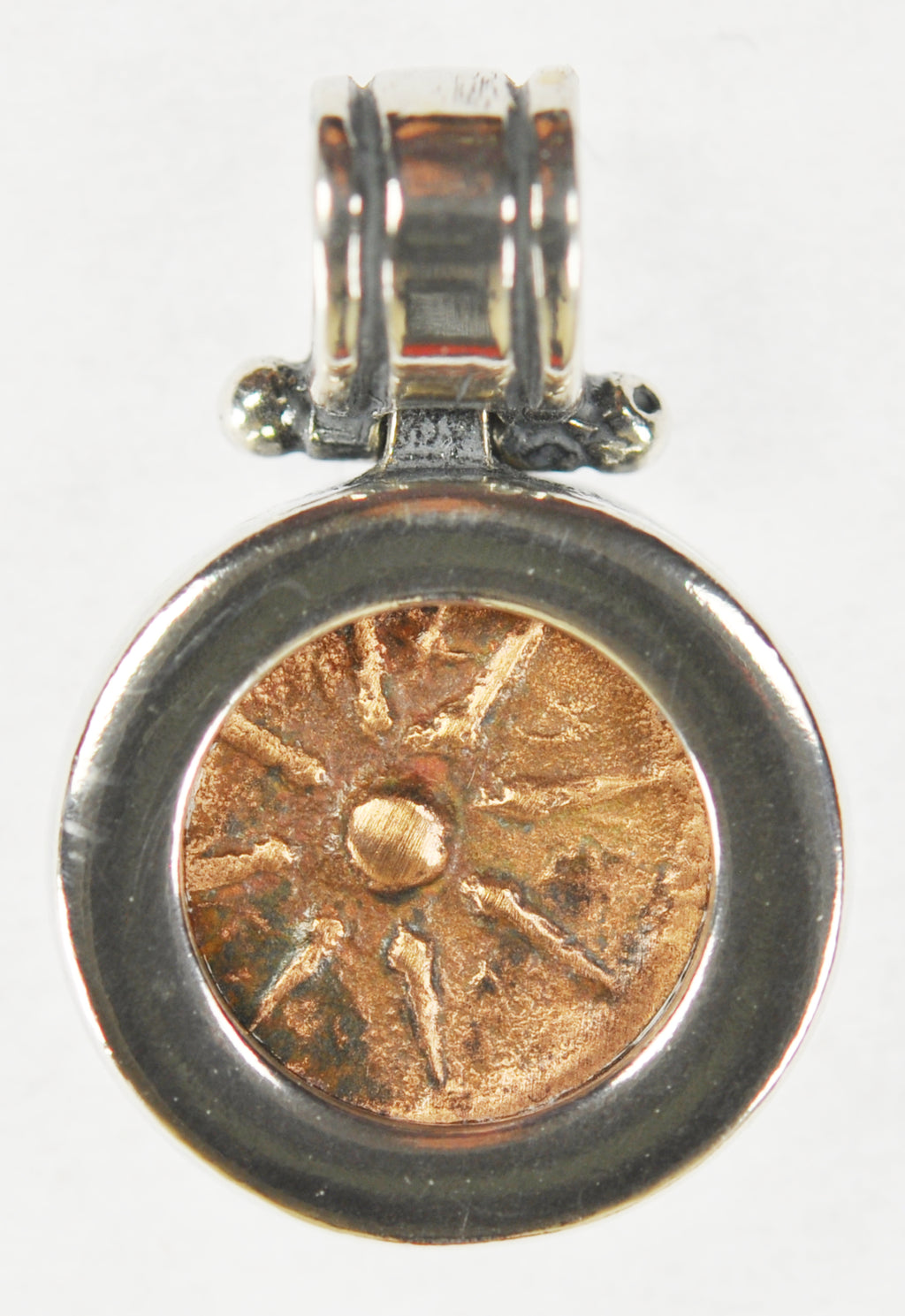 Widow's Mite Silver Pendant 15mm (Pend 15-25)