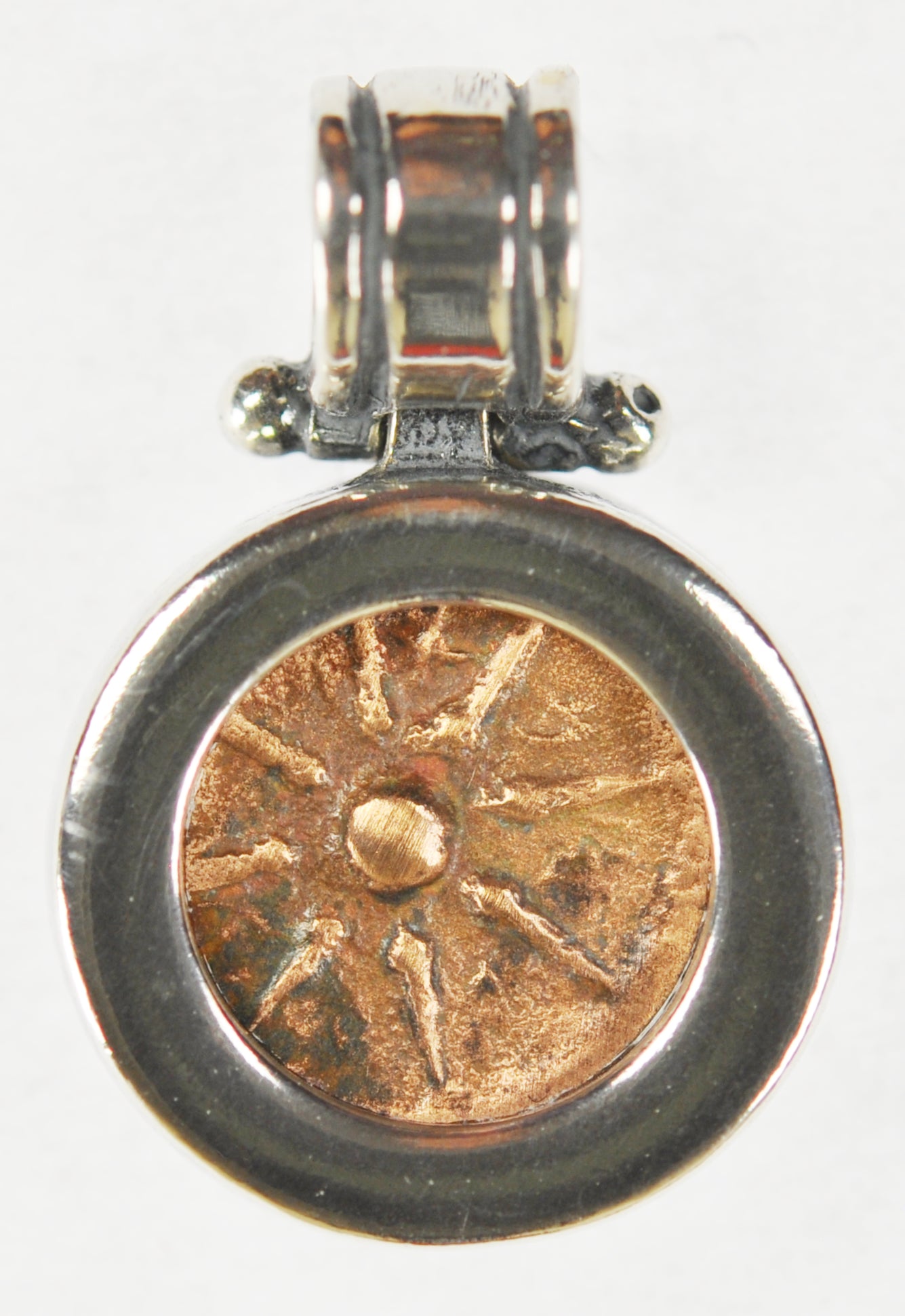 Widow's Mite Silver Pendant 15mm (Pend 15-25)
