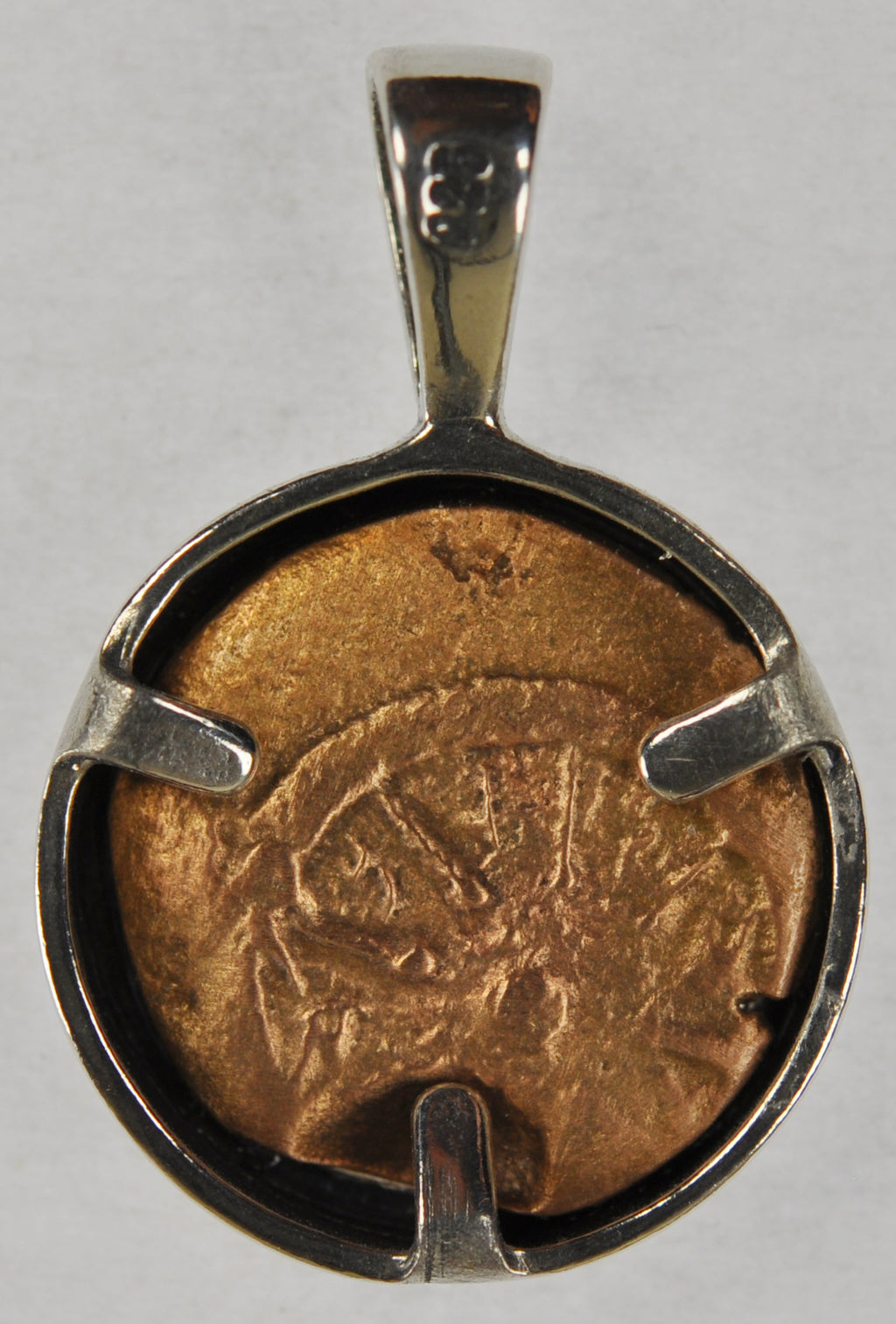 Widow's Mite Silver Pendant 16mm (Pend Tab 16-32)