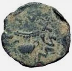 Biblical Coin ~ First Jewish Revolt - Year 3, AE Prutah 68/69 AD (WC3-11)