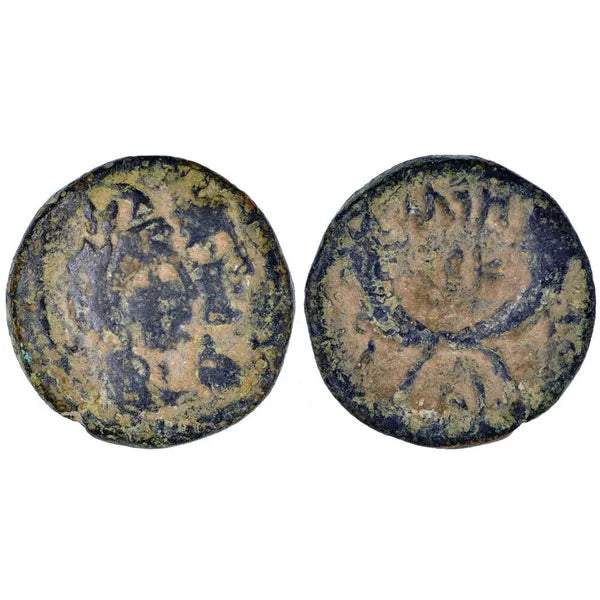 Nabataean Bronze coin of Petra, Shawilat 40-70 AD (NabB125)