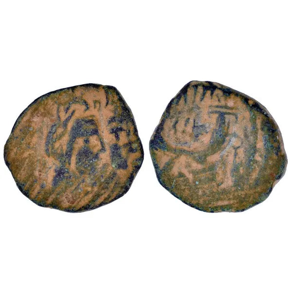 Nabataean Bronze coin of Petra, Shawilat 40-70 AD (NabB120)