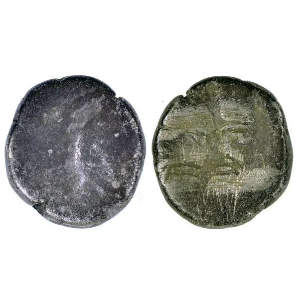 Nabataean Petra Silver, Aretas IV with Shuqilat 9 BC-AD 40 AR drachm (NabS209)